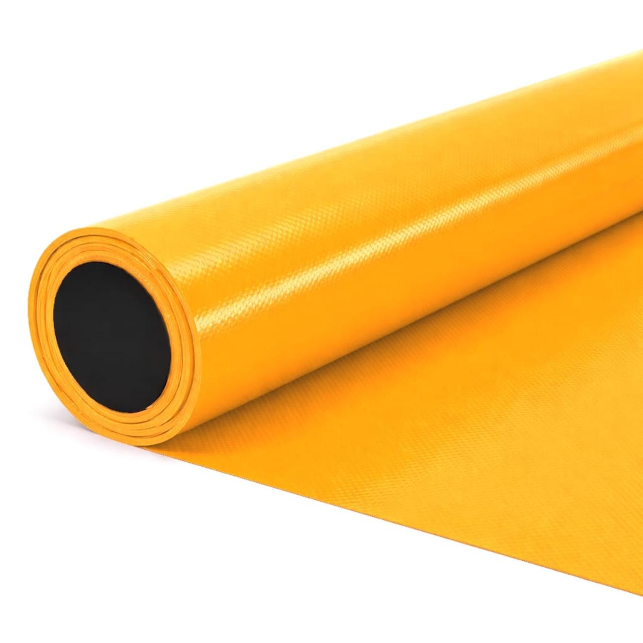 ПВХ ТКАНЬ Polystar-SL 600г/м2 желтый RAL 1003 гл. -30С 2,5м 65м